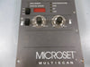 Used Microset Multiscan 420651 102168F Temperature Control Microset Multiscan