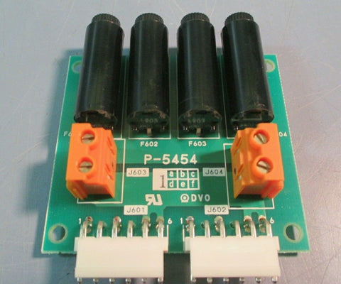 ISHIDA PRINTED CIRCUIT  BOARD AC FUSE P-5454