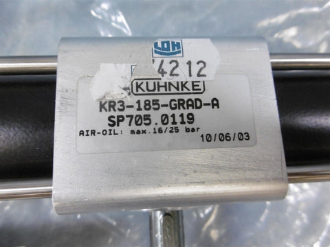 NIB  KUHNKE KR3-185-GRAD-A Rotary Actuator