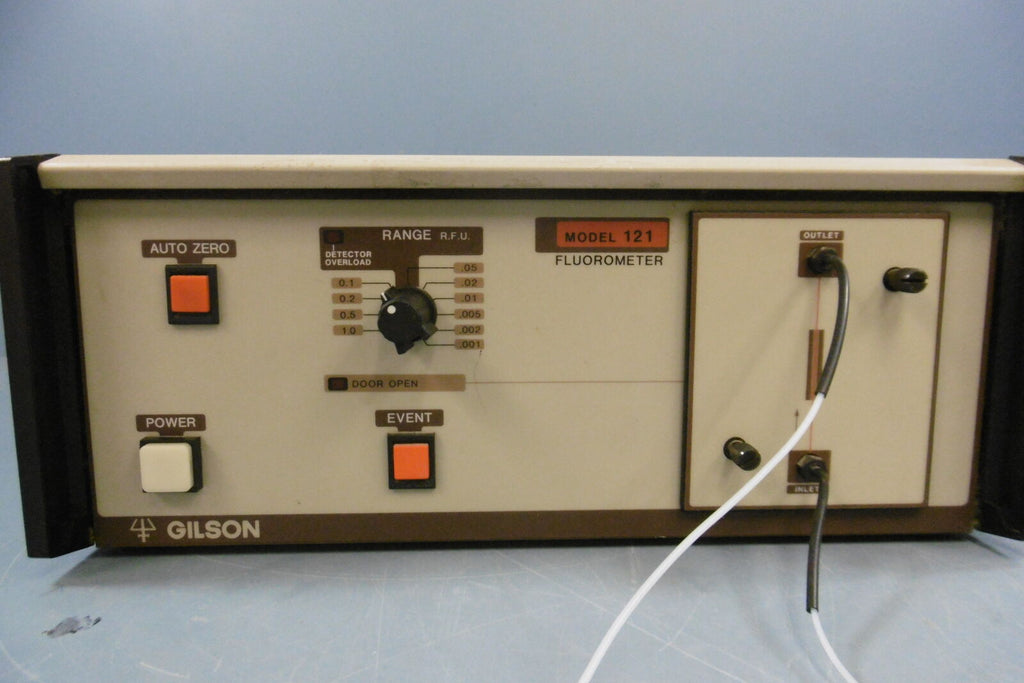 Gilson Model 121 HPLC Detector Fluorescence Chromatography