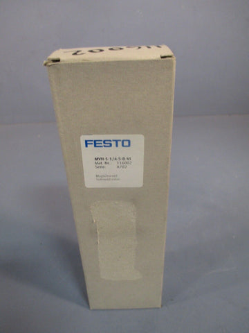 FESTO Solenoid Valve MVH-5-1/4-S B-VI