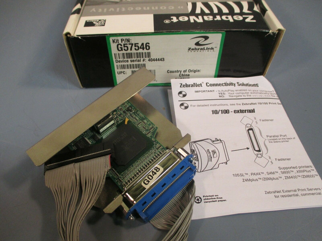 Zebra Print Server II G57546 eTech Surplus