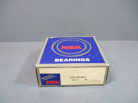 NSK 22310EAE4 Spherical Roller Bearing 50mm ID x 110mm OD x 40mm W NEW