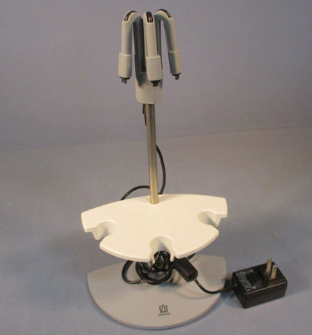 Brandtech Charging Stand for 3 Transferpette Single Channel Pipettes Used
