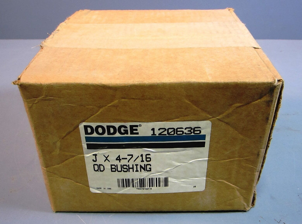 Dodge QD Type Bushing 120636, J X 4-7/16, NIB