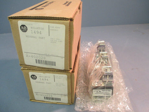 Allen-Bradley Fuse Block Holder/Assembly X-402028 60A 600V Lot of Two