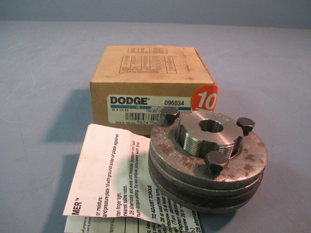 DODGE TORQUE TAMER 25 X 1/2 KS 096034 eTech Surplus