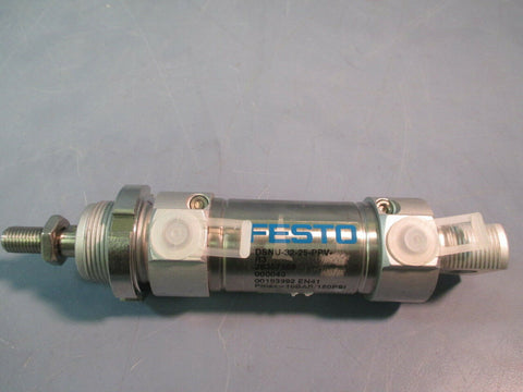 Festo Dbl Acting Pneumatic Cylinder 32mm 25mm 10 Bar 150 PSI DSNU-32-25-PPV-R3