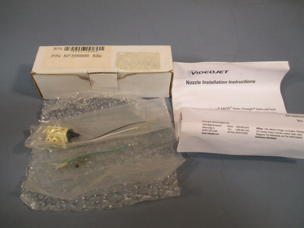 VIDEOJET NOZZLE SP356666 53U eTech Surplus