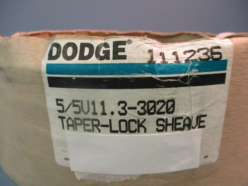 Dodge 111235 Taper-Lock Sheave 5/5V11.3-3020 NEW | ETech Surplus