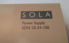 Sola SDN 10-24-100 Power Supply 115/230 VAC, 50-60Hz, 6.0A/2.8A Used