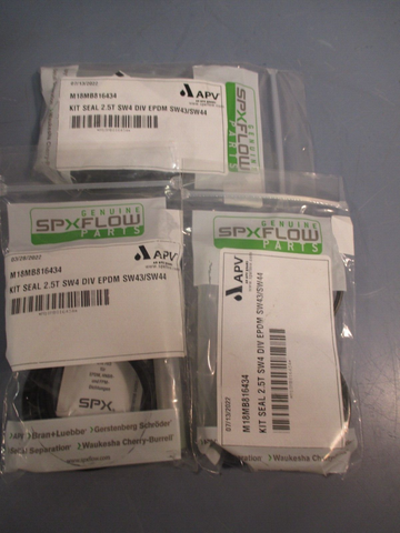 Lot of (3) SPX Kit Seal 2.5T SW4 DIV EPDM SW43/SW44 M18MB816434