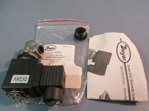 Dwyer RSV Pilot Solenoid Valve RSV3D