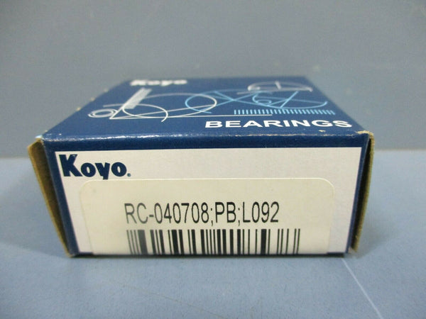 Koyo RC-040708;PB;L092 Needle Roller Bearing Lot of 10 | eTech Surplus