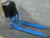 Bishamon Pallet Skid Jack Hydraulic Lift 1100 lb Cap 33" High LV50E NEW BATTERY