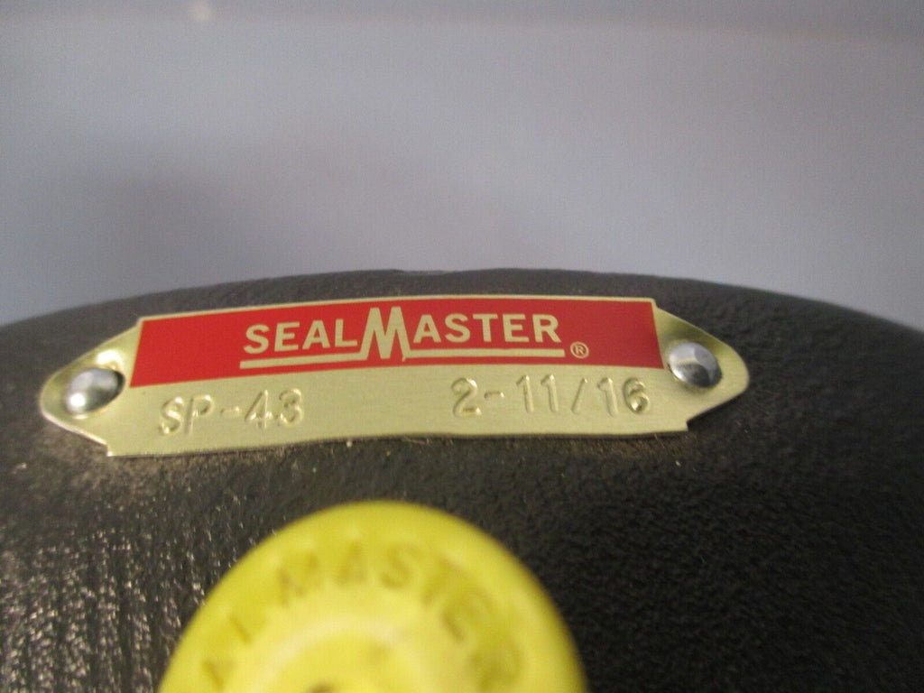 SEALMASTER GOLD 2 BOLT PILLOW BLOCK BEARING 211/16" Bore SP43 eTech