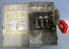 GE Heavy Duty Safety Switch TH4321 30A 240VAC 7.5HP Max 10"x6"x3-1/4" Enclosure