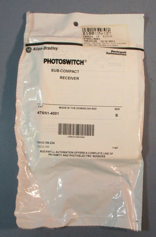 Allen-Bradley Photoswitch PhotoElectric Sensor: 47sn1-4001