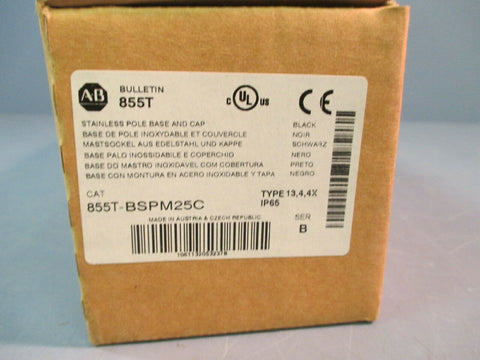 Allen Bradley Stack Tower Base 855T-BPM25C Ser B