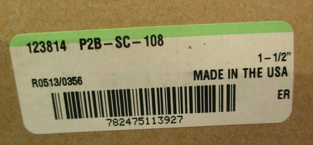 Dodge Pillow Block Bearing P2B-SC-108: 1-1/2