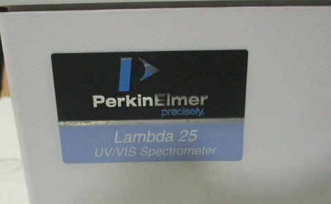 Perkin Elmer Lambda 25 UV/VIS Spectrometer L600000B Used