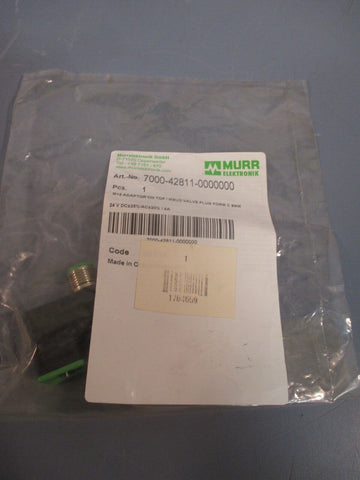 MURR ELEKTRONIK M12 ADAPTER for Valve 7000-42811-0000000