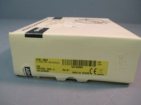 Advantech 4-Port RS-232 Module PCM-3640 Rev:A1