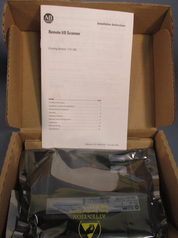 Allen Bradley SLC 500 Remote I/O Scanner, Series B 1747-SN