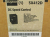 Dayton 5X412D DC Speed Control 1/35 - 1/6 HP, 115 VAC, 1 Phase NIB