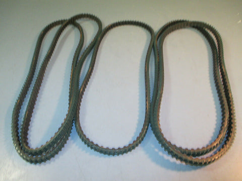 GATES 367L050 TIMING BELT LOT OF 5 36.75 PITCH LG, 0.375 PITCH, 0.5 WD 98 TEETH