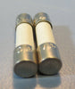 Lot of 2 Nordson 6.3 A Ceramic Tube Fuses Model 121008 New