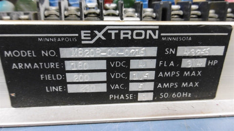 Extron Snap-Pac Motor Control M8208-04-0716