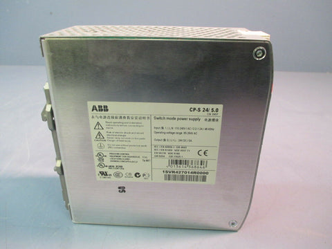 ABB POWER SUPPLY CP-S 24/5.0 110-240VAC/DC 1SVR427014R0000