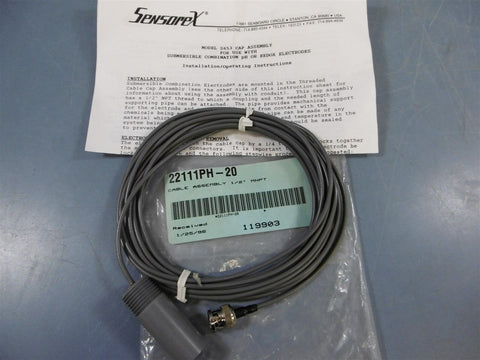 New SENSOREX S653 Waterproof Cable Submersible ½ MNPT