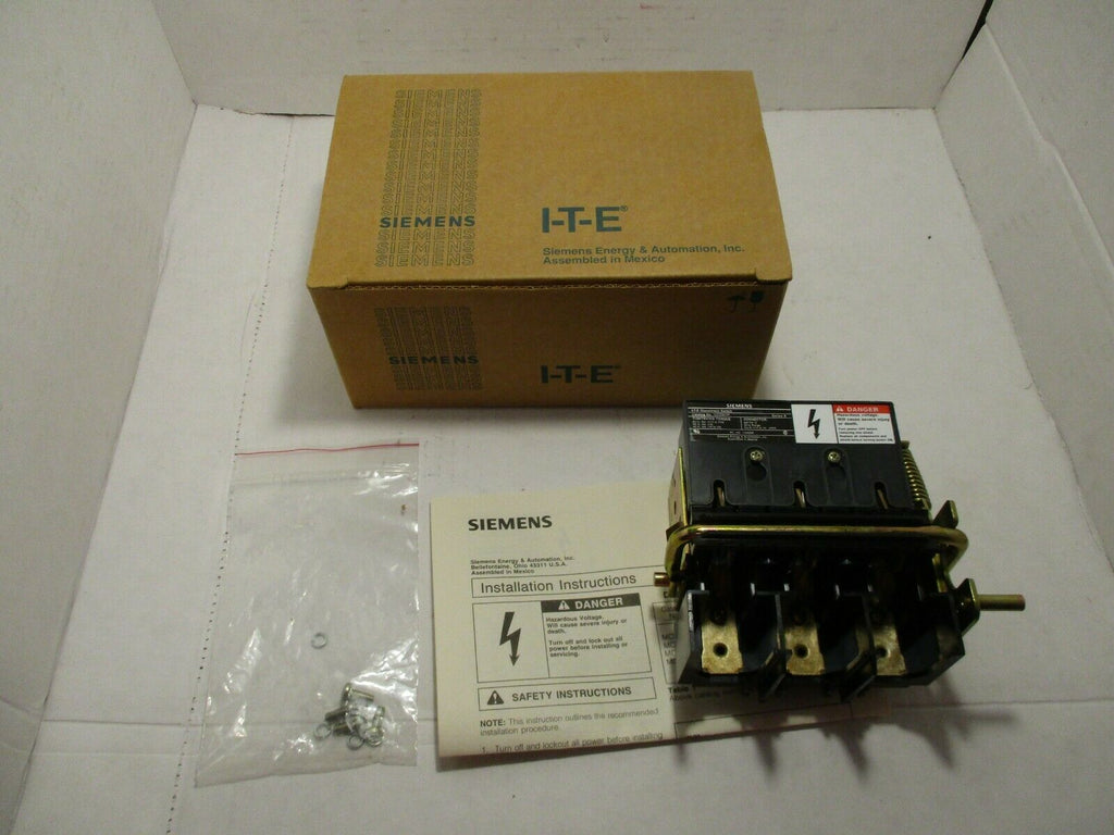 Siemens Disconnect Switch MCS603R Ser. A 30 AMP 600V NEW IN BOX