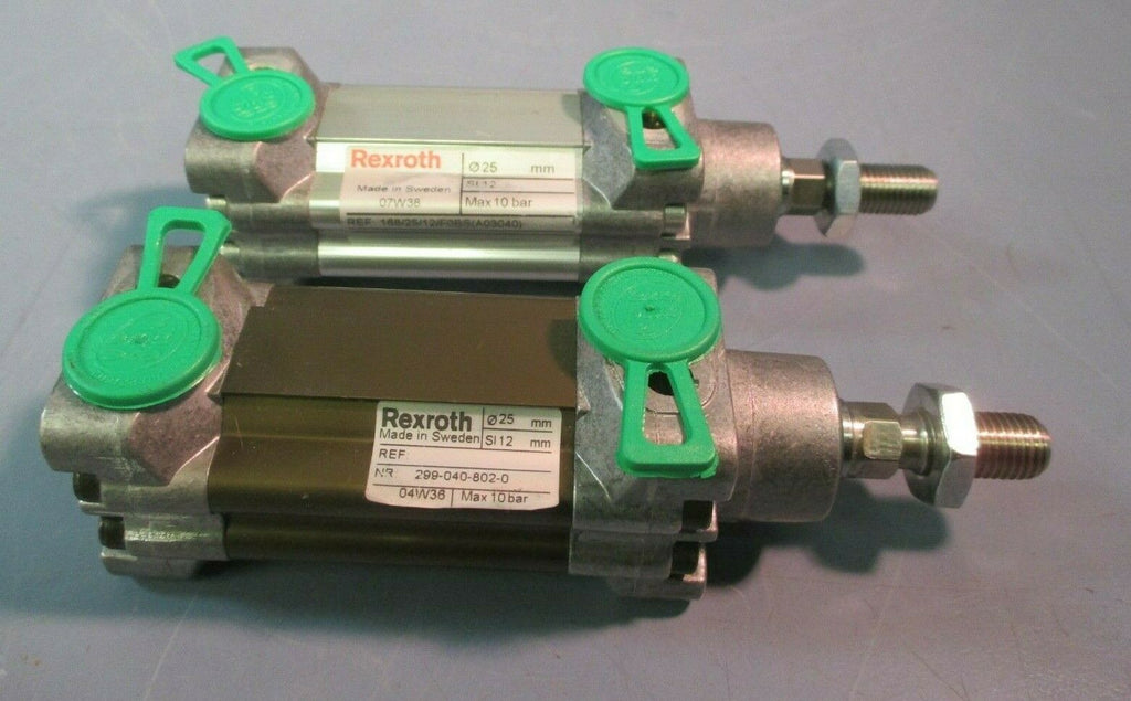 REXROTH CYLINDER LOT OF TWO 07W38 & 04W36