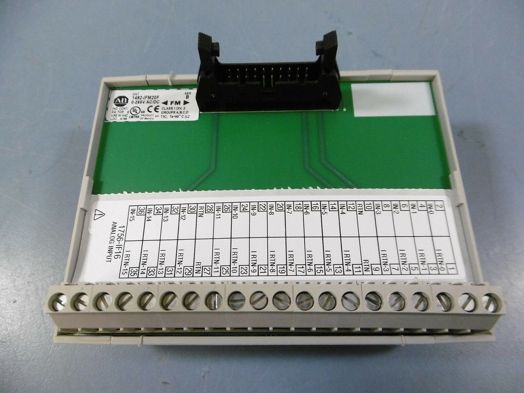 Allen Bradley 1492-IFM20F Interface Module 0-265V Ac/Dc