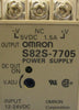 Omron S82S-7705 Power Supply 12-24VDC 1.2A Input, 5VDC 1.5A Output