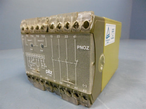 Used PILZ PNOZ 17753 24VDC 3,5VA 250VAC/400VAC  10AF/6AT