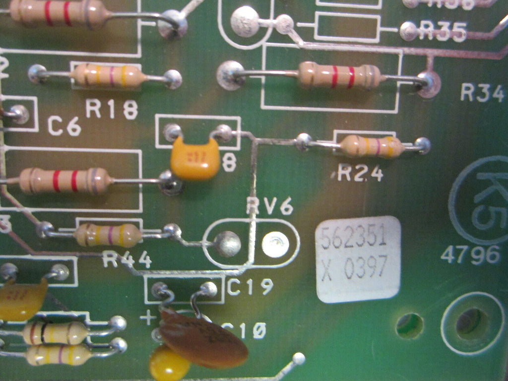 Simplex Fire Alarm Controller Board Assy No. 562351 X 0397 | eTech Surplus