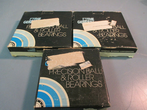 General Single Row Radial Bearing Ball 6310 2RSE Lot of Three