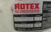 Rotex Screeners Shaker Drive Head Gear Box 201SANAL SS Used