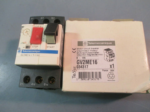 Schneider Electric GV2ME16 TeSys -Circuit Breaker  9-14A