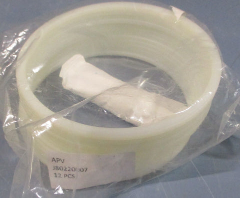 (Lot of 12) SPX / APV Gaulin J80220007 Gasket 3-13/16"ID, 4-3/16"OD, 1/8"W