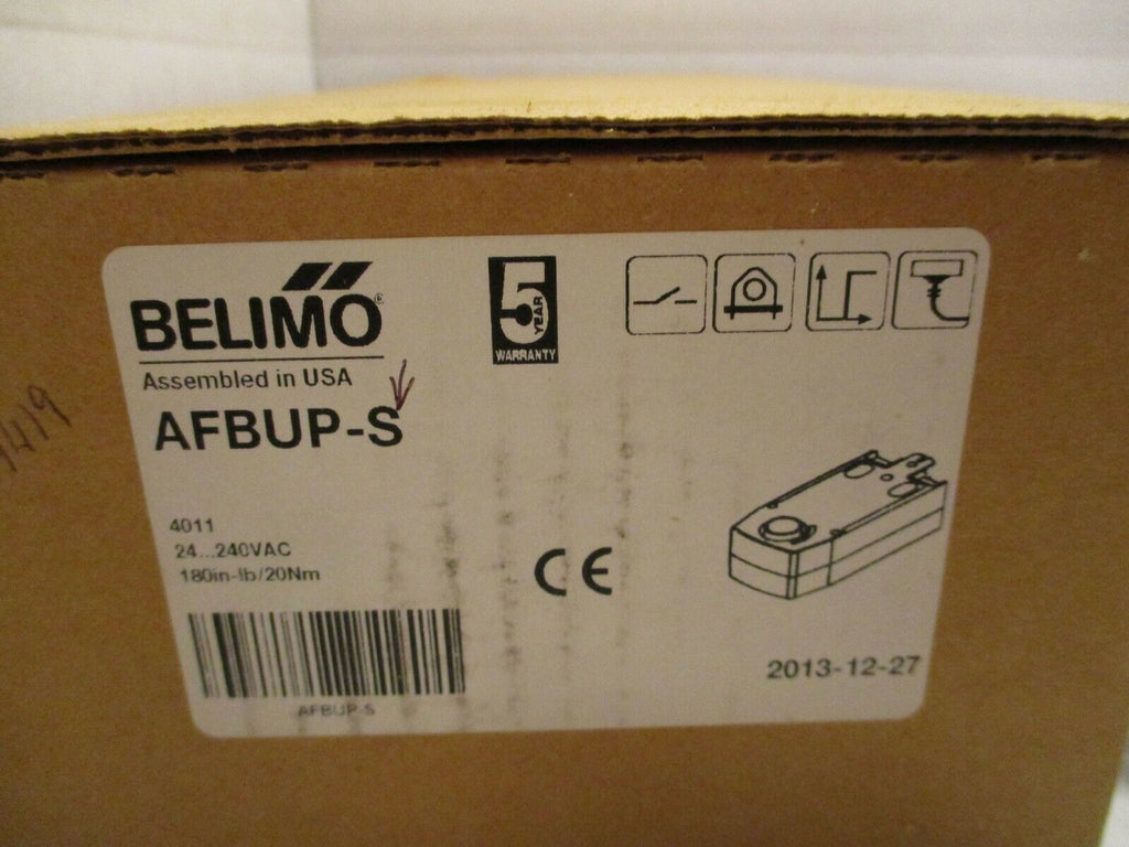 Belimo Actuator AFBUPS 4011 240VAC 180inlb/20Nm NEW eTech Surplus