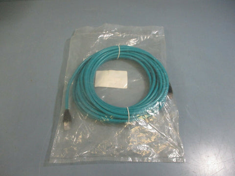 BradConnectivity Ethernet MF RJ-45 8 Base-T 8M Teal Cable 1201080528 NEW