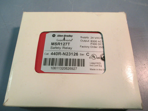 Allen-Bradley Guard Master Safety Relay 440R-N23126