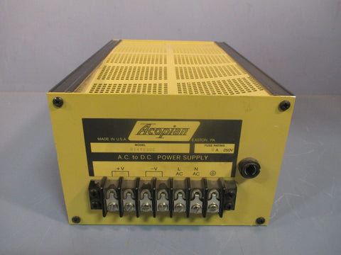 Acopian A.C. To D.C. Power Supply 8A 250V U24Y2300