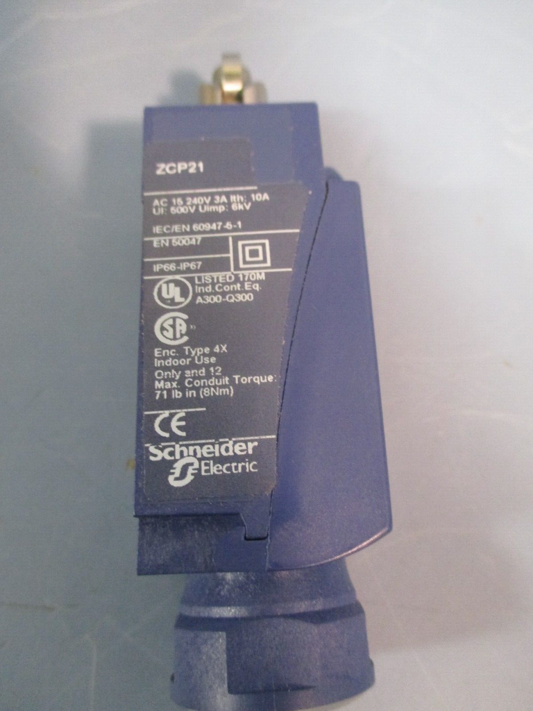 Telemecanique Osiswitch/Limit Switch ZCP21 eTech Surplus