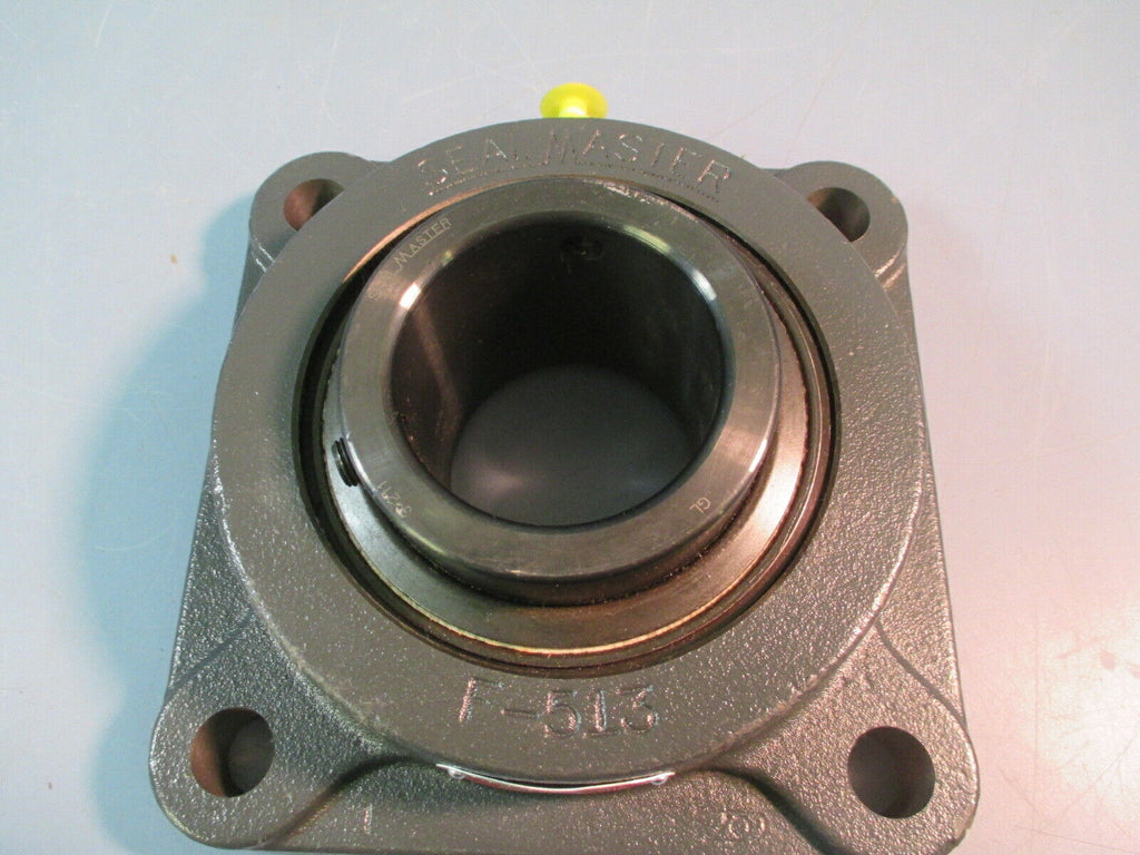 SealMaster 4Bolt Flange Bearing with Ball Bearing Insert F513 eTech